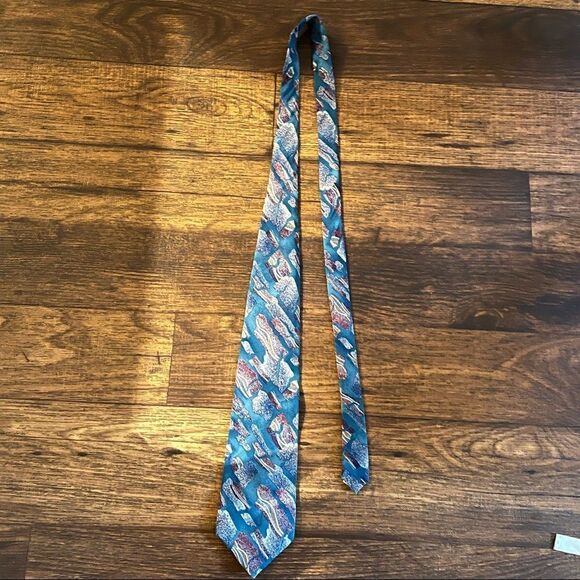 Oscar de la renta tie - Picture 3 of 7